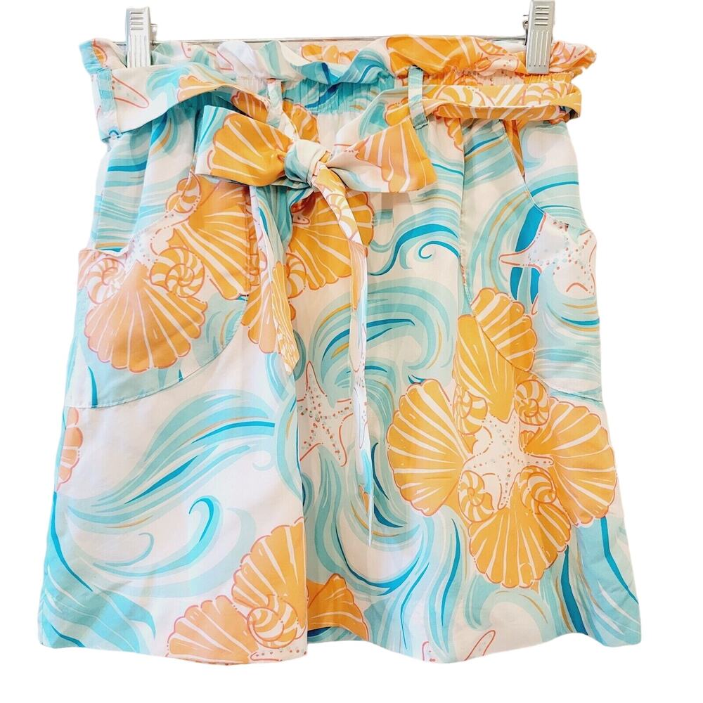 LILLY PULITZER Skirt Size XS Orange flowers